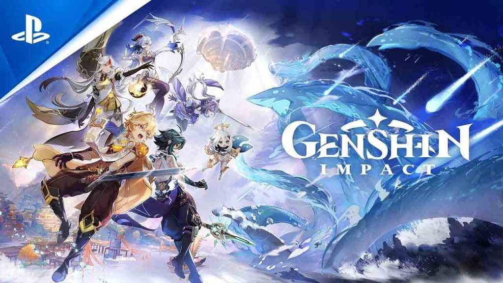Genshin-Impact-لیست-بهترین-بازی‌های-رایگان-در-PS4-bazi-psn.ir